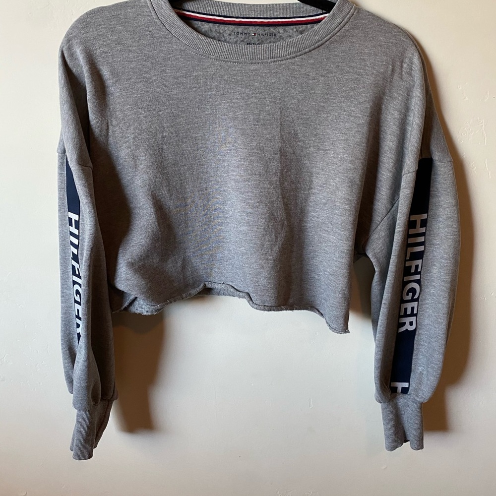 Tommy Hilfiger Long Sleeve Crop Top